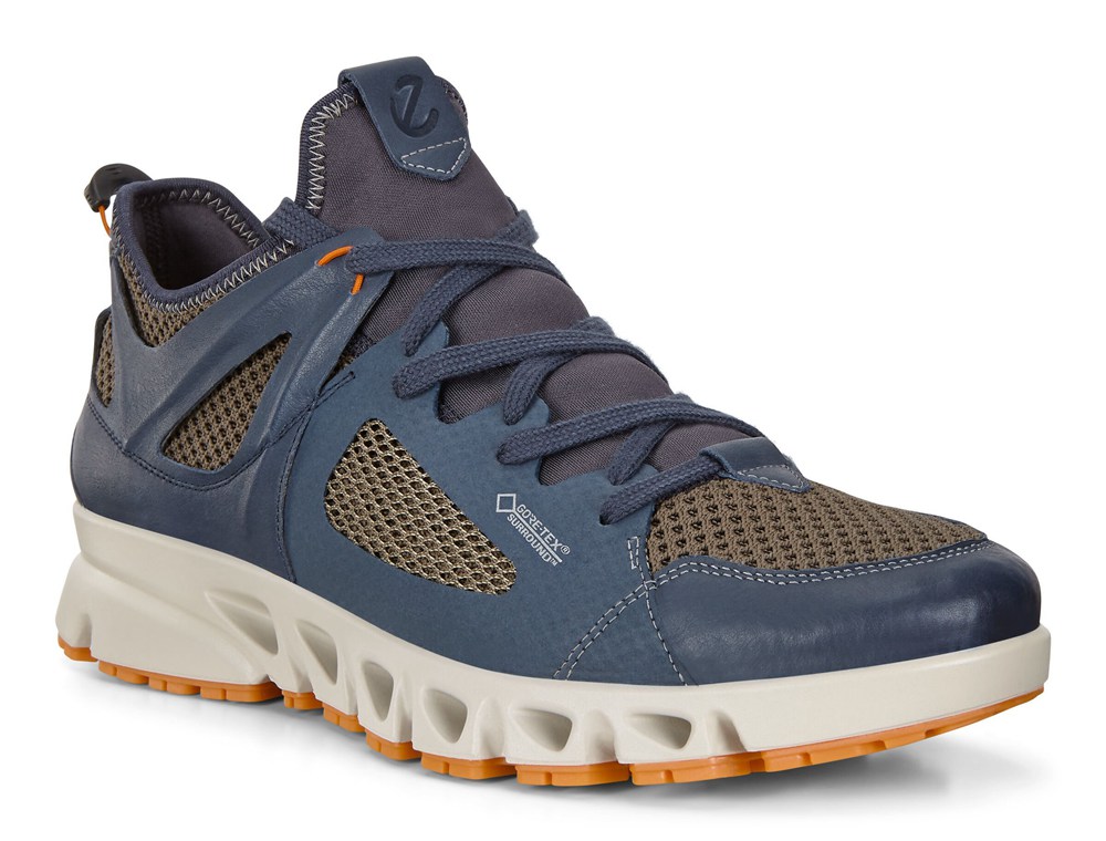 Tenis Hombre - ECCO Multi-Vent Bajos Gtxs Tex - Azules - DHY798512